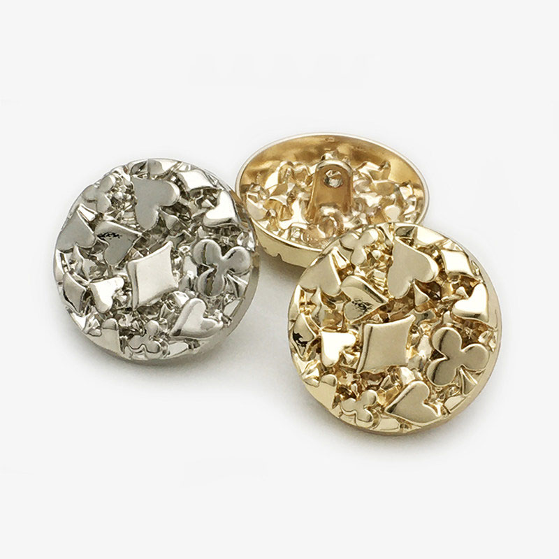 Button Hole Cutter - Botones de Metal con Vástago Alto,