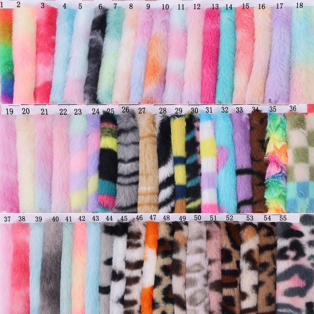 Sewing Tie Dye - Tela de costura de piel sintética