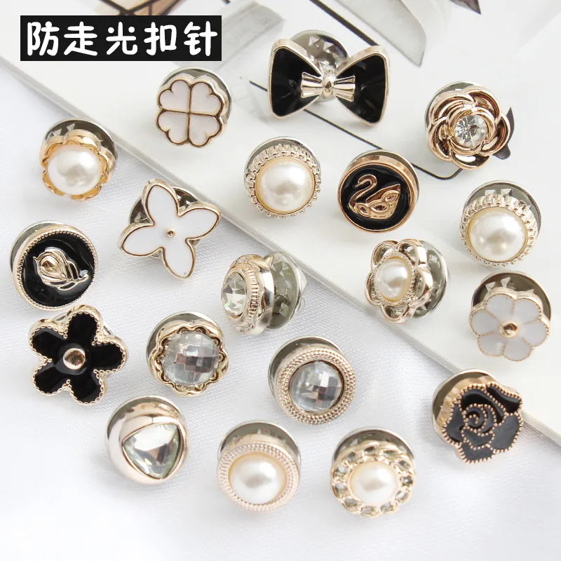 Button Hole Cutter - 10 unidades de broches de perlas