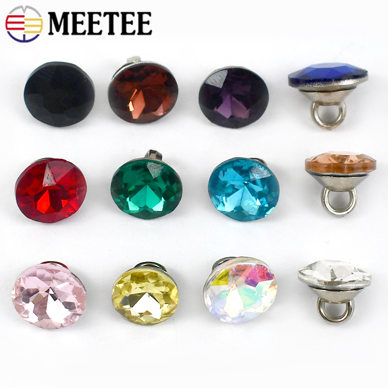 Button Hole Cutter - Meetee 20/50 Uds. Botones de diamantes
