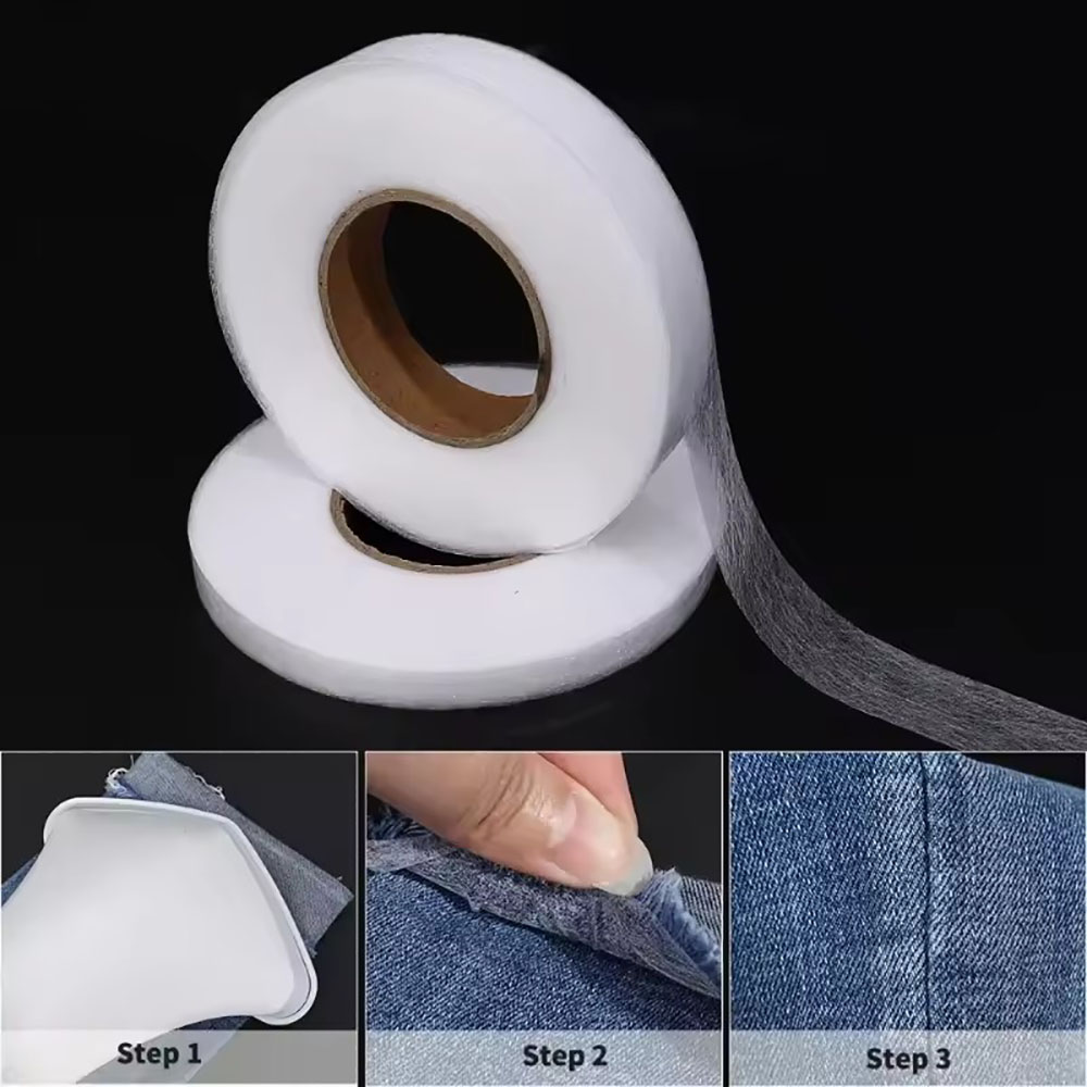 Cinta autoadhesiva para doblar - Hem Tape Fusible reseña y precio