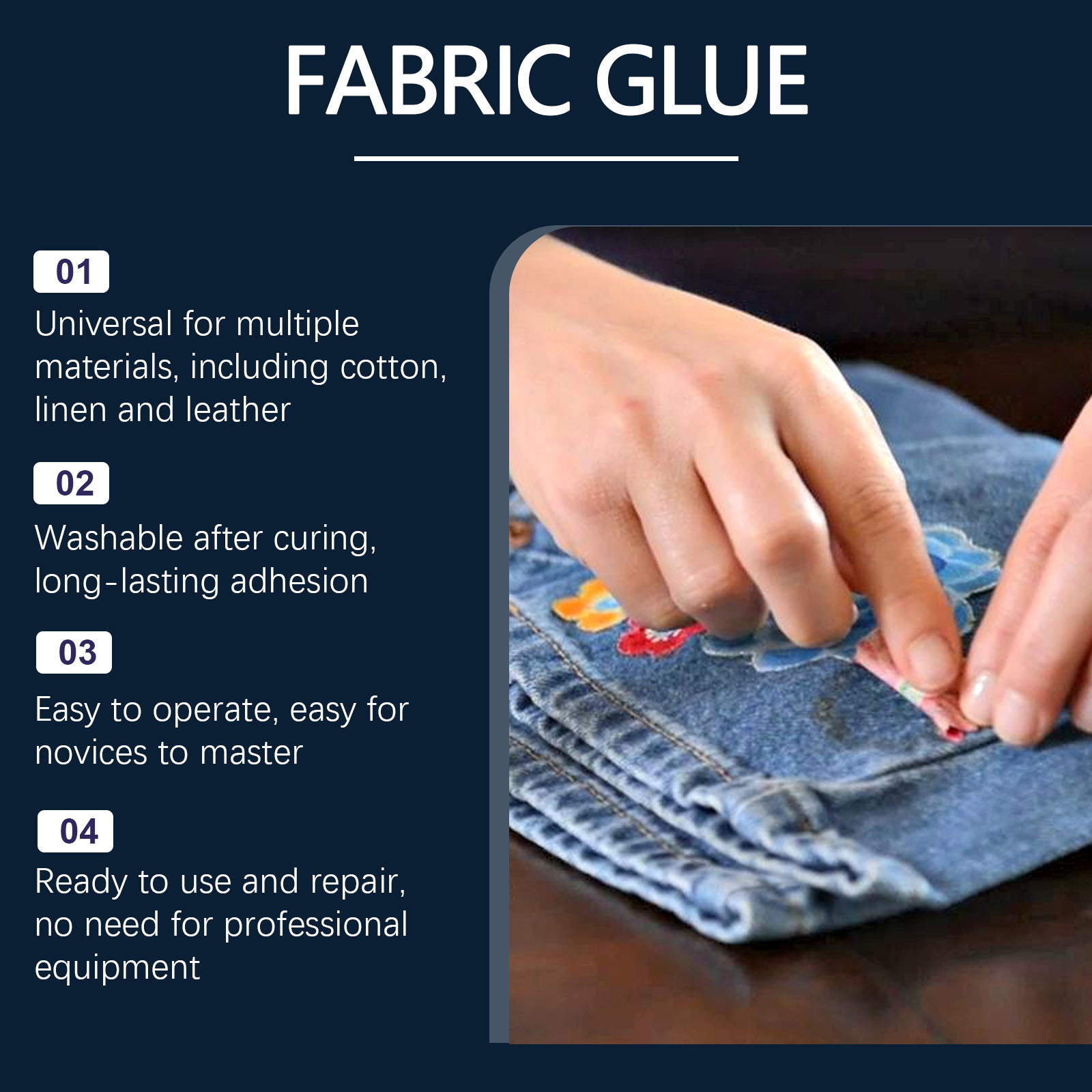 Pegamento para reparar telas J - Sewing Textiles reseña y precio