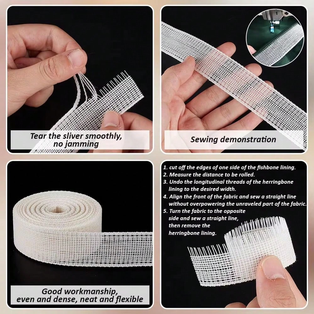 Guía para dobladillos de tela, - Hem Tape Fusible reseña y precio