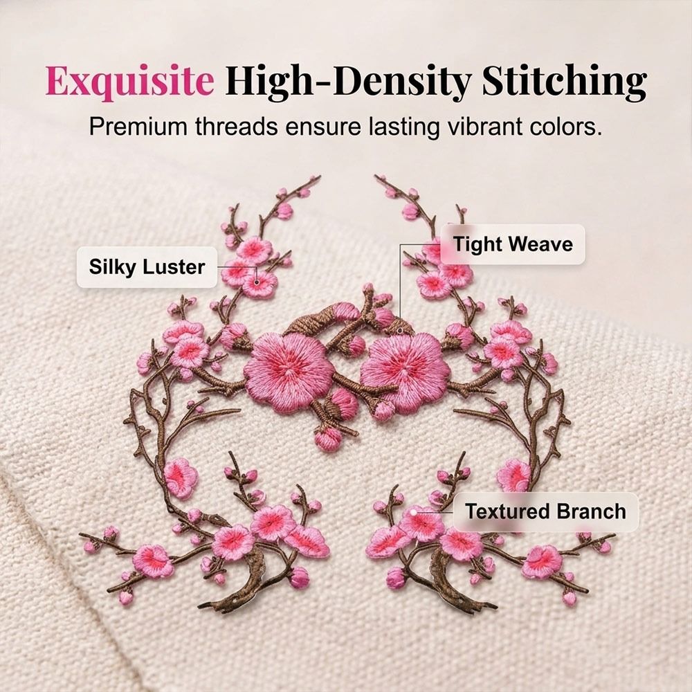 Parches Termoadhesivos de Flor - Sewing Textiles reseña y precio