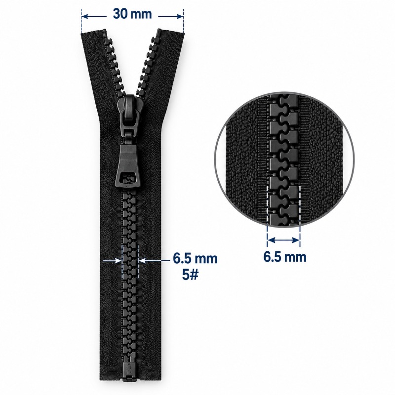 2/5/10 piezas 5 #   Cierre de  - Sewing Front Zipper reseña y precio