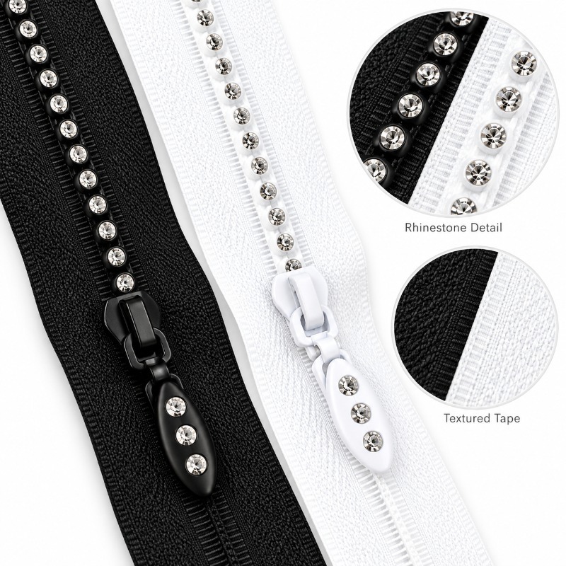 1/2 piezas 50/60/70cm 5 #   Cr - Sewing Front Zipper reseña y precio