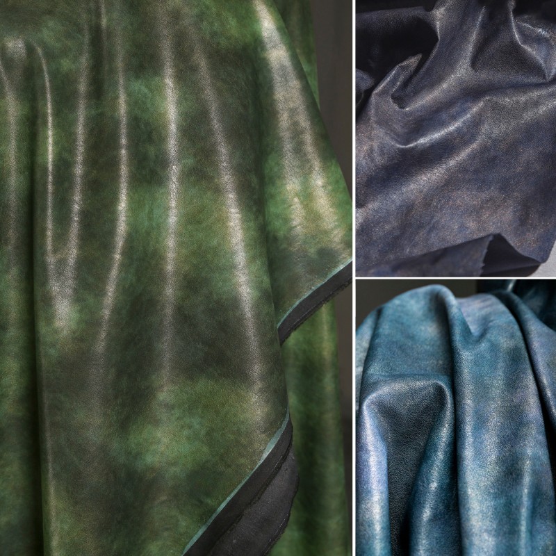 Tela de cuero sintético de col - Sewing Tie Dye reseña y precio