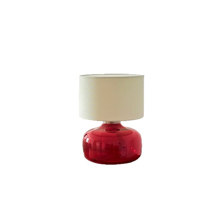 Lámpara de Mesa de Vidrio Teñi - Century Textile & Sewing Supply By Owner reseña y precio