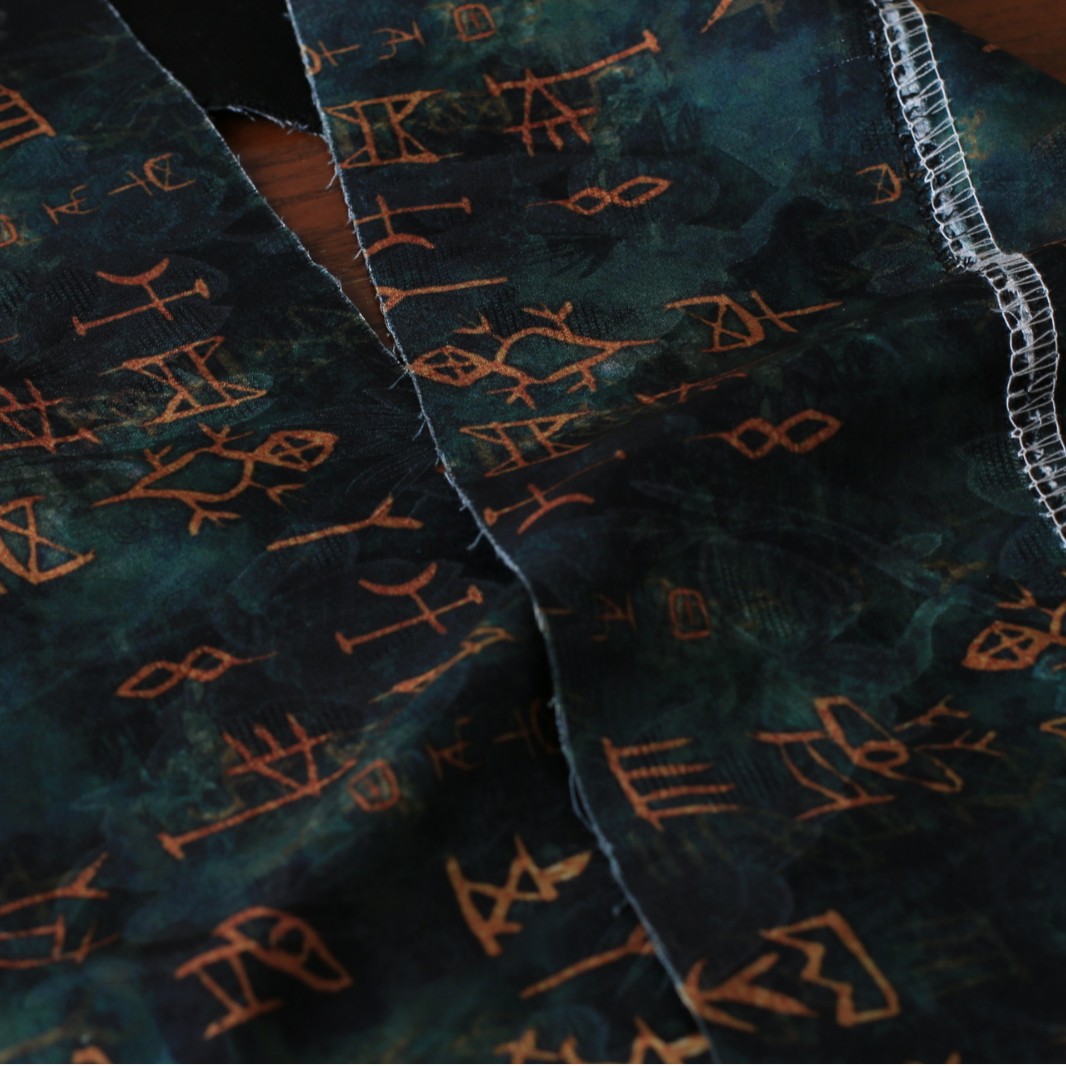 Tela Jacquard con Estampado de - Sewing Tie Dye reseña y precio
