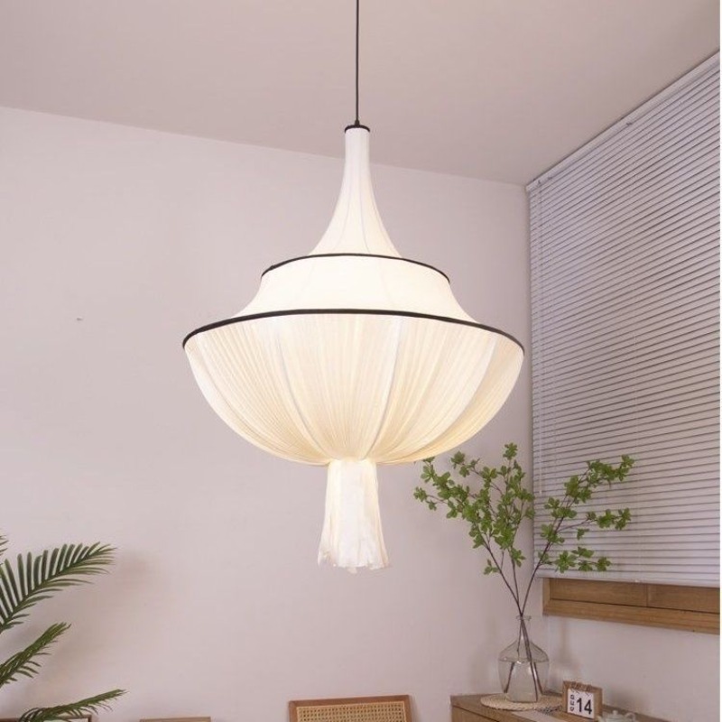 Lámpara Colgante LED de Tela c - Century Textile & Sewing Supply By Owner reseña y precio