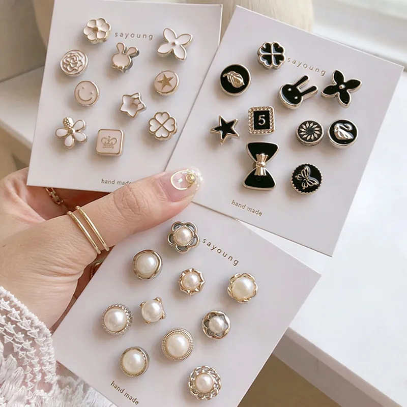10 unidades de broches de perl - Button Hole Cutter reseña y precio