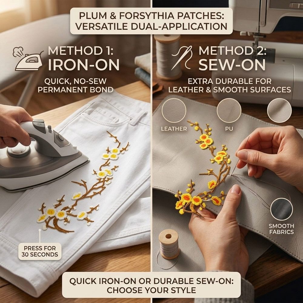 Parches Termoadhesivos de Flor - Sewing Textiles reseña y precio
