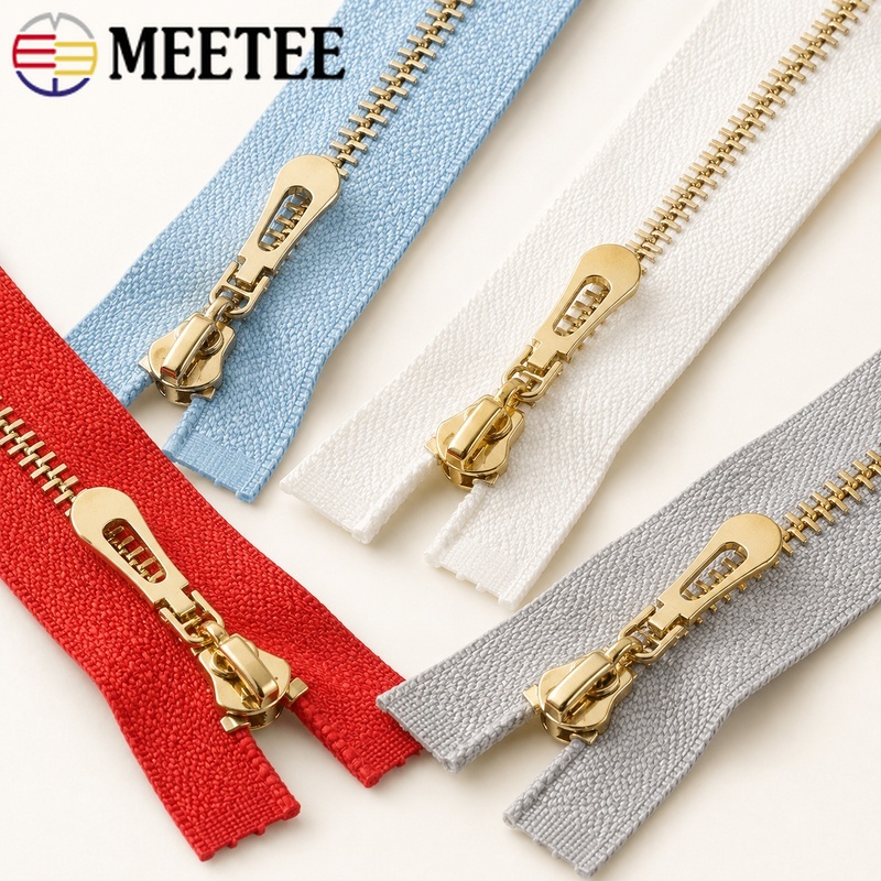 5 piezas 3 #   Cremallera metá - Sewing Front Zipper reseña y precio