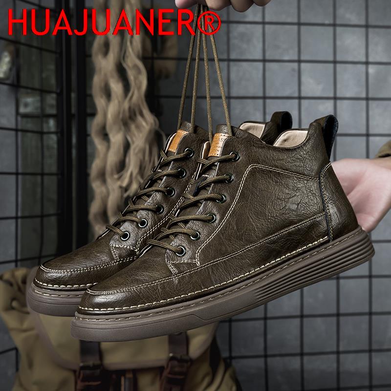Botas de Tobillo de Cuero Genu - Sewing Nylon reseña y precio